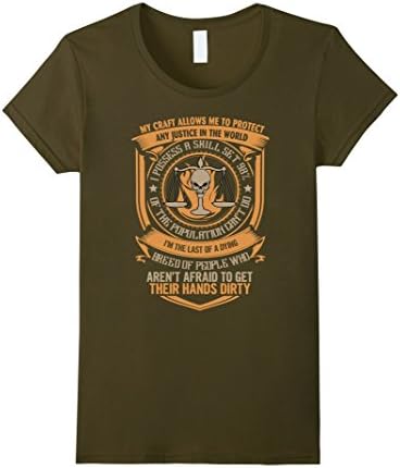 Women's Lawyer T-shirt XL Olive