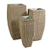 Hayes Sea Grass Planters - Set of 3
