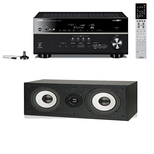 Yamaha RX-V677 7.2-channel Wi-Fi Network AV Receiver Plus A Boston Acoustics CS225C Center Channel Loudspeaker