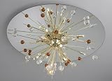 EXPLOSION:, Deckenleuchte, Made in Italy, Handarbeit, Made with OPTIC KOLARZ Kristall,