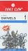 3 Way Swivel Black 12 per pk Size 1 - Eagle Claw Tackle 01252-001, Fishing Terminal Tackle