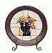 Kentucky Wildcats Stained Glass Charger Lamp