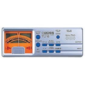 Boss TU-15 Chromatic Tuner with Accu-Pitch