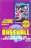 1991 Score Baseball Series 2 Box 36 packs