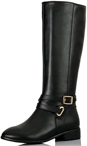 YiLianFang new 2014 genuine leather riding Over knee boots