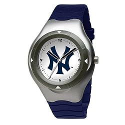 New York Yankees Mens MLB Prospect "Big Kids" Watch (Polyurethane Band)
