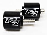 1998-2009 YAMAHA YZF R1 YZFR1 ENGRAVED BAR ENDS FRAME SLIDERS