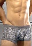 C-in2 Brazuca Low No Show Army Boxer Brief with Sling Support for Men - Olive