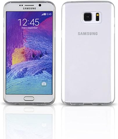 Galaxy Note 5 Case, PARLT [CLEAR] Premium Crystal Clear Drop Protection Soft Slim Flexible Bumper Case with Transparent White TPU Case for Galaxy Note 5