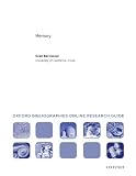 Memory: Oxford Bibliographies Online Research Guide