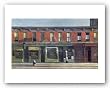 Early Sunday Morning, 1930 by Edward Hopper 7"x12" Art Print Poster