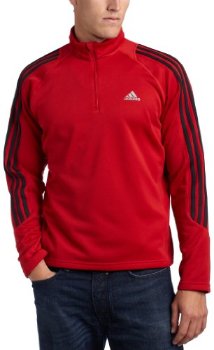 adidas Mens RESPONSE Long-Sleeve Zip Fleece