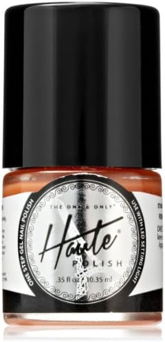 Haute Polish One Step Gel Nail Polish, Sun Set, 0.35 Fluid Ounce