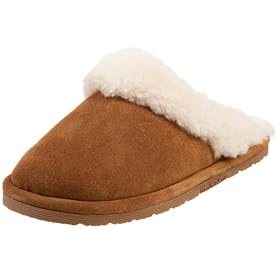 Staheekum Womens Fur Scuff Slipper