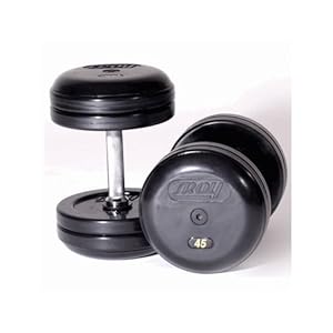 Amazon : Troy Pro-Style Rubber Dumbbells - Set of 2 (27.5 lbs ... Amazon : Troy Pro-Style Rubber Dumbbells - Set of 2 (27.5 lbs ...