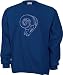Los Angeles Rams Classic NFL Throwback Logo Crewneck Sweatshirt