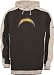 San Diego Chargers Brown/Natural Hooded Fleece Sweatshirt