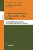 ISBN 9783642217586 product image for Enterprise, Business-Process and Information Systems Modeling: 12th Internationa | upcitemdb.com