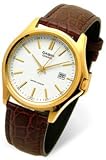 Casio Men's Analog Leather Strap Watch with Date #MTP1183Q-7A