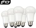 TCP LA1027KND6 LED A19 - 60 Watt Equivalent Soft White (2700K) Light Bulb - 6 Pack