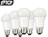 TCP LA1027KND6 LED A19 - 60 Watt Equivalent Soft White (2700K) Light Bulb - 6 Pack
