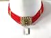 Red Lakh Fashion Costume Ethnic Necklace Indian Jewelry