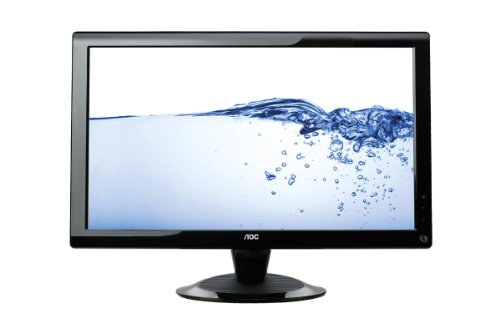 Aoc 2436 VWA 59,9 cm (23,6 Zoll) Widescreen, 16:9 TFT Monitor analog+digital (Kontrastverh&auml;ltnis 60000:1, Reaktionszeit 5ms) schwarz