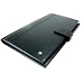 BMW Black Leather Large CD Case