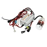 AC 12V 35W Motorcycle 8000K HID Xenon Bulb Ballast Conversion Kit by uxcell