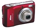 Nikon COOLPIX L20 Digitalkamera (10 Megapixel, 4-fach optischer Zoom, 3" Display) rot