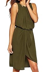 Sleeveless Checkered Print Polyester/Spandex Spring Summer Winter Midi Dress 