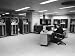 Calculating Machines Examining Data at Stock Brokerage Merrill Lynch, Pierce, Fenner ...