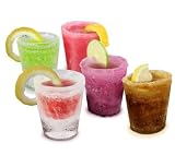 Freeze Ice Shot Glasses Frozen ice moulds x 12 Pack