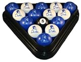 Duke Blue Devils Billiard Ball Set NCAA College Athletics Fan Shop Sports Team Merchandise