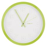 DecoMates Non-Ticking Silent Wall (Lime Green)