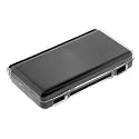 Durable Hard Crystal Clear Cover Case with Black Silicone Skin for Nintendo NDS DS Lite