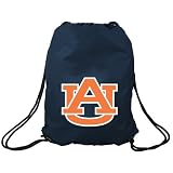 Auburn Tigers Navy Blue Nylon Drawstring Backpack