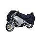 Cartrend Motorrad Garage, Größe L, Nylon, blau