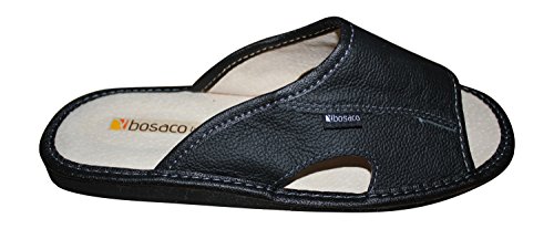 Men comfort luxury slippers Genuine Leather