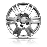 15" Hubcaps Premium Quality 6 Spoke Design 4 Pack