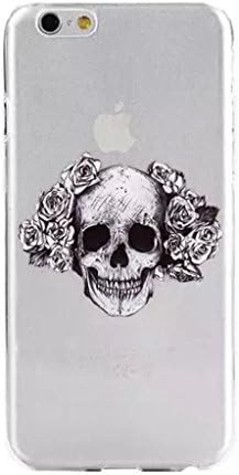 MBo For iPhone 6 Case,Slim TPU Soft Case For iPhone 6 4.7 inch - Skull