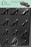 Cybrtrayd D092 Bite Size High Heel Shoes Chocolate Candy Mold with Exclusive Cybrtrayd Copyrighted Chocolate Molding Instructions