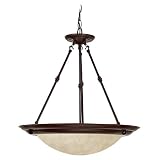 Capital 2720MBZ Traditional / Classic Bronze Bowl Pendant
