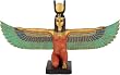 Kneeling Winged Isis, Gold Details, Medium