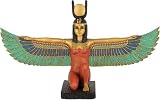 Kneeling Winged Isis, Gold Details, Medium