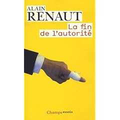La fin de l'autorit�
