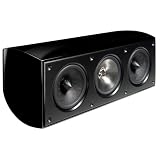 KEF XQ50cGB 3-Way Center Channel Speaker (Gloss Black)