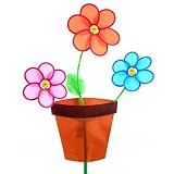 Flower Pot Windmill 6 Petals