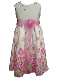 Robe de coton à fleurs