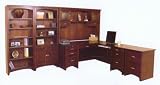 Cappuccino Office Executive Desk Set
